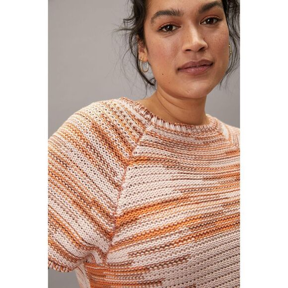 Anthropologie Maeve Ada Cotton Sweater Shirt Tee Size S - Picture 2 of 13